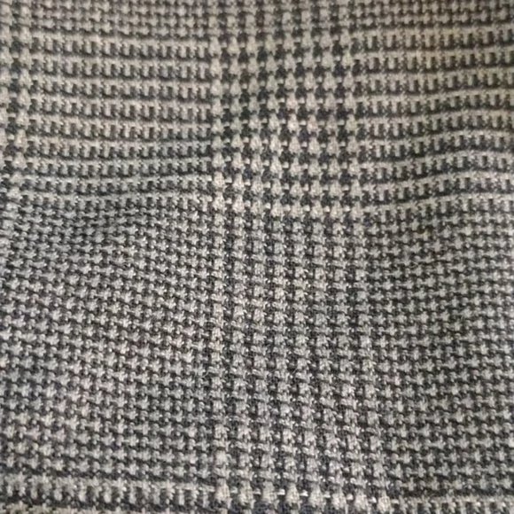 Vintage High Waist Dress Pants 90s Amanda Smith Brown Houndstooth Trousers NWT - Picture 5 of 11